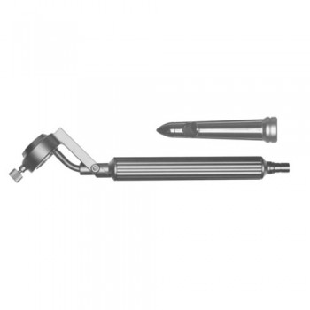 Blond Proctoscope Complete With Fiber Optic Illumination and Tube Ref:- SI-440-01 Stainless Steel,